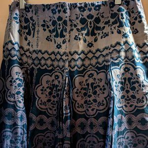 DKNY Cotton fit & flare skirt